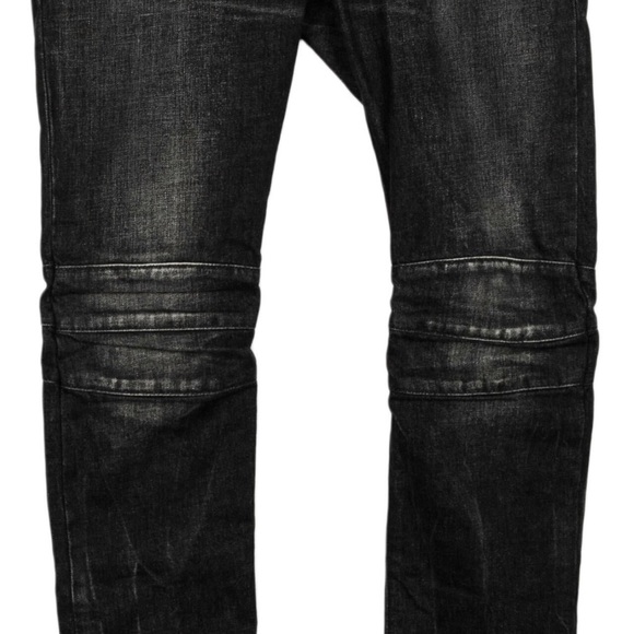 Balmain Grey Mid Rise Straight leg jeans - Picture 4 of 6